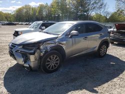 Salvage cars for sale at North Billerica, MA auction: 2017 Lexus NX 200T Base
