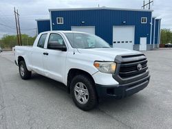 Salvage trucks for sale at North Billerica, MA auction: 2014 Toyota Tundra Double Cab SR/SR5