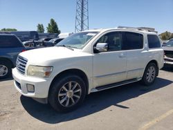 Salvage cars for sale at Hayward, CA auction: 2009 Infiniti QX56