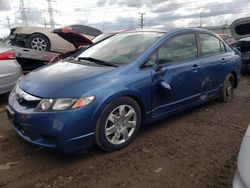 Salvage cars for sale at Elgin, IL auction: 2011 Honda Civic LX