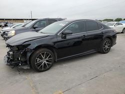 Salvage cars for sale at Grand Prairie, TX auction: 2022 Toyota Camry SE