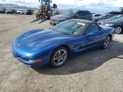 Salvage cars for sale at North Las Vegas, NV auction: 2002 Chevrolet Corvette