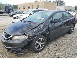 Salvage cars for sale at Ellenwood, GA auction: 2015 Honda Civic SE