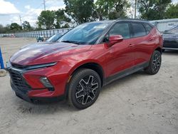 Salvage cars for sale at Riverview, FL auction: 2023 Chevrolet Blazer RS