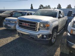 Salvage cars for sale at Vallejo, CA auction: 2014 GMC Sierra C1500 SLT