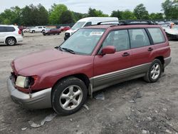 Salvage cars for sale from Copart Madisonville, TN: 2002 Subaru Forester S