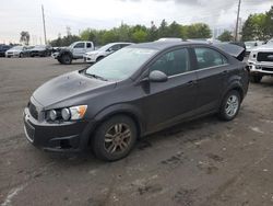 Chevrolet Sonic salvage cars for sale: 2016 Chevrolet Sonic LT