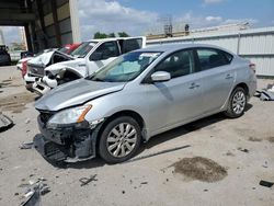 Salvage cars for sale at auction: 2015 Nissan Sentra S