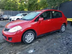 Salvage cars for sale at Waldorf, MD auction: 2012 Nissan Versa S