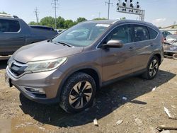 Salvage SUVs for sale at auction: 2015 Honda CR-V Touring