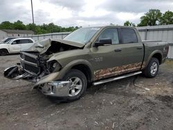 Salvage cars for sale at York Haven, PA auction: 2015 Dodge RAM 1500 SLT