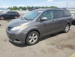 Salvage cars for sale from Copart Pennsburg, PA: 2012 Toyota Sienna LE