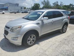 Salvage cars for sale from Copart Opa Locka, FL: 2017 Chevrolet Equinox LS
