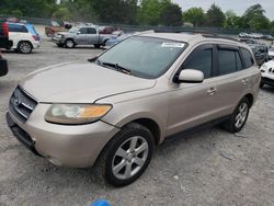 2007 Hyundai Santa FE SE en venta en Madisonville, TN