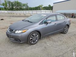 Salvage cars for sale from Copart Spartanburg, SC: 2013 Honda Civic EX