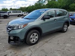 Salvage cars for sale at Ellwood City, PA auction: 2012 Honda CR-V LX