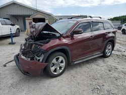 Salvage cars for sale from Copart Prairie Grove, AR: 2016 Toyota Highlander Limited