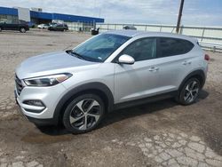 Salvage cars for sale from Copart Woodhaven, MI: 2016 Hyundai Tucson Limited