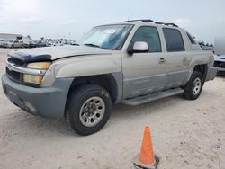 Salvage cars for sale at Houston, TX auction: 2002 Chevrolet Avalanche K1500