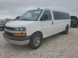 Salvage trucks for sale at Temple, TX auction: 2016 Chevrolet Express G3500 LT