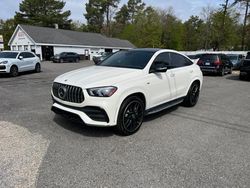 Mercedes-Benz gle Coupe amg 53 4matic salvage cars for sale: 2021 Mercedes-Benz GLE Coupe AMG 53 4matic