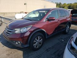 Salvage cars for sale at Exeter, RI auction: 2014 Honda CR-V EXL