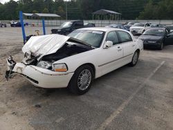 Lincoln Town car Signature Limited salvage cars for sale: 2008 Lincoln Town Car Signature Limited