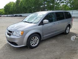Salvage cars for sale at North Billerica, MA auction: 2015 Dodge Grand Caravan SXT