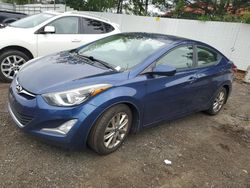 Salvage cars for sale from Copart New Britain, CT: 2016 Hyundai Elantra SE