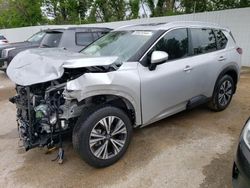 Salvage cars for sale at Bridgeton, MO auction: 2022 Nissan Rogue SV