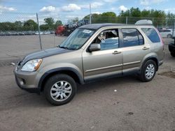 Salvage cars for sale from Copart Chalfont, PA: 2006 Honda CR-V SE