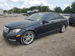 Salvage cars for sale at Greenwell Springs, LA auction: 2013 Mercedes-Benz C 250