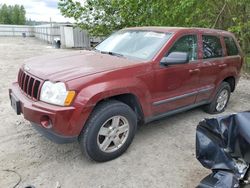 Salvage cars for sale from Copart Arlington, WA: 2007 Jeep Grand Cherokee Laredo