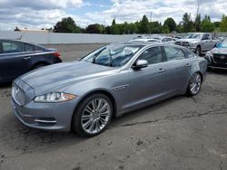 Salvage cars for sale at Portland, OR auction: 2012 Jaguar XJL Supercharged