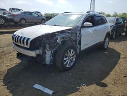 Salvage cars for sale from Copart Windsor, NJ: 2015 Jeep Cherokee Limited