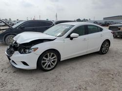 Salvage cars for sale at Houston, TX auction: 2014 Mazda 6 Touring