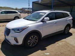 Vehiculos salvage en venta de Copart Colorado Springs, CO: 2017 Hyundai Santa FE SE