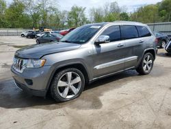 Salvage cars for sale at Ellwood City, PA auction: 2011 Jeep Grand Cherokee Overland