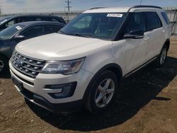 Salvage cars for sale from Copart Elgin, IL: 2017 Ford Explorer XLT