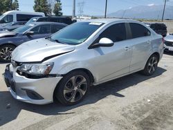 Salvage cars for sale at Rancho Cucamonga, CA auction: 2017 Chevrolet Sonic Premier