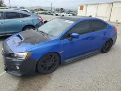 Salvage cars for sale at Van Nuys, CA auction: 2016 Subaru WRX Limited