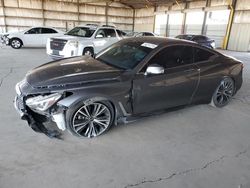 Salvage cars for sale at Phoenix, AZ auction: 2020 Infiniti Q60 Pure