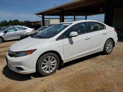 Salvage cars for sale from Copart Tanner, AL: 2012 Honda Civic EX