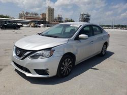 Nissan Sentra S Vehiculos salvage en venta: 2019 Nissan Sentra S