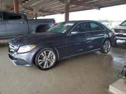 Salvage cars for sale at Houston, TX auction: 2016 Mercedes-Benz C300