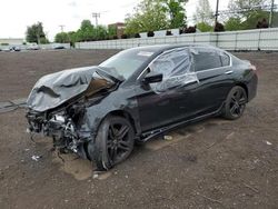 Salvage cars for sale from Copart New Britain, CT: 2017 Honda Accord Sport Special Edition