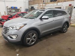 Hyundai Santa fe Limited salvage cars for sale: 2013 Hyundai Santa FE Limited