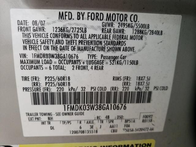 2008 Ford Taurus X Limited