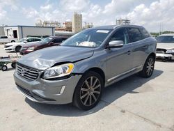Salvage cars for sale from Copart New Orleans, LA: 2016 Volvo XC60 T5 Premier
