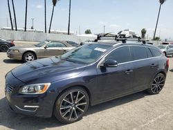 Salvage cars for sale at Van Nuys, CA auction: 2017 Volvo V60 T5 Premier